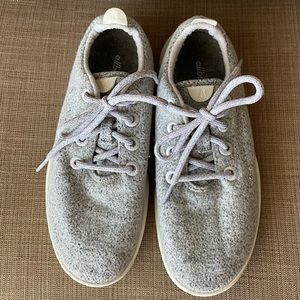 ALLBIRDS heather gray WR wool runner sneakers SIZE 8